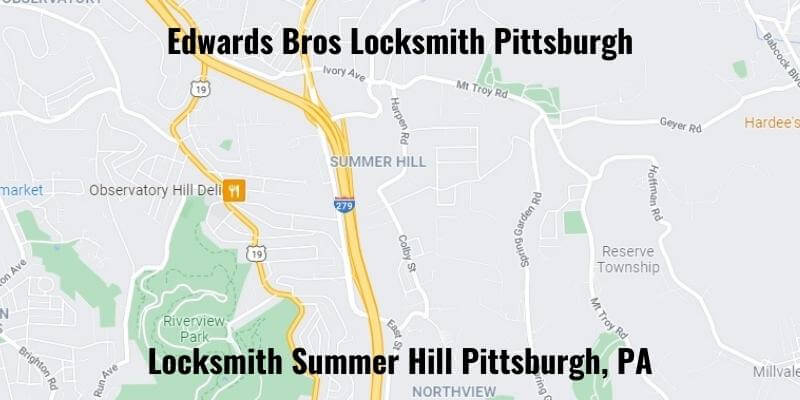 Locksmith Summer Hill Pittsburgh PA