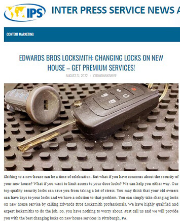EDWARDS BROS LOCKSMITH CHANGING LOCKS ON NEW HOUSE – GET PREMIUM SERVICES!